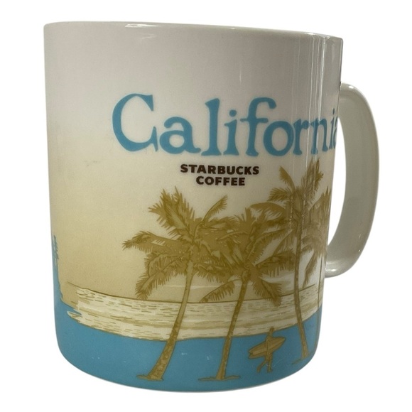 StarbucksCali State Palm California Cup Coffee Mug Collector Icon Series 16oz - Picture 2 of 10